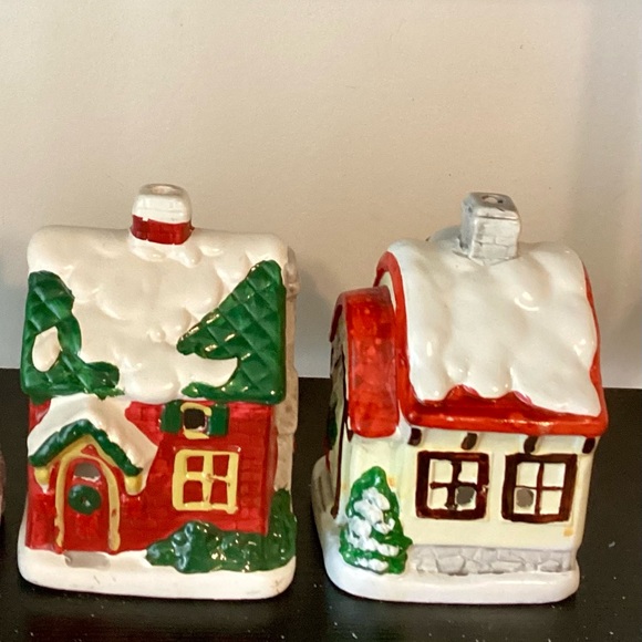 Vintage 2 JSNY Christmas Village Santa’s Workshop And VillageHouse Candle Holder - Picture 7 of 7
